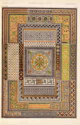 Pompeiian Ornament from Ch V, Plate XXV of 